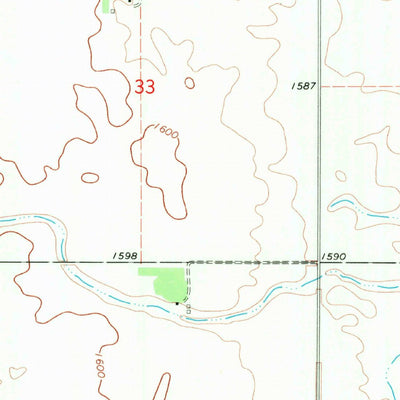 United States Geological Survey Sarles SE, ND (1970, 24000-Scale) digital map