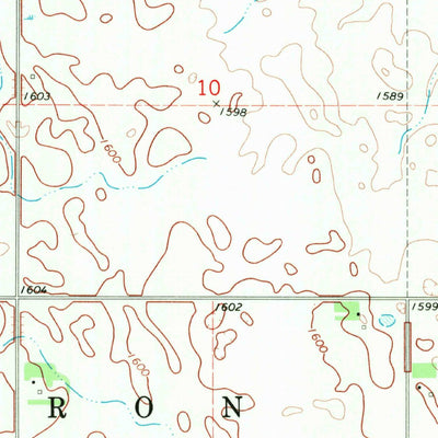 United States Geological Survey Sarles SE, ND (1970, 24000-Scale) digital map