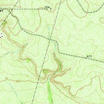 United States Geological Survey Sarnosa Hill, TX (1971, 24000-Scale) digital map