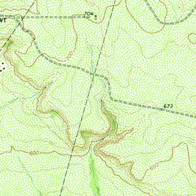 United States Geological Survey Sarnosa Hill, TX (1971, 24000-Scale) digital map