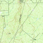 United States Geological Survey Sarnosa Hill, TX (1971, 24000-Scale) digital map
