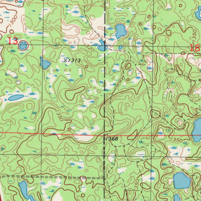 Sarona, WI (1981, 24000-Scale) Map by United States Geological Survey ...