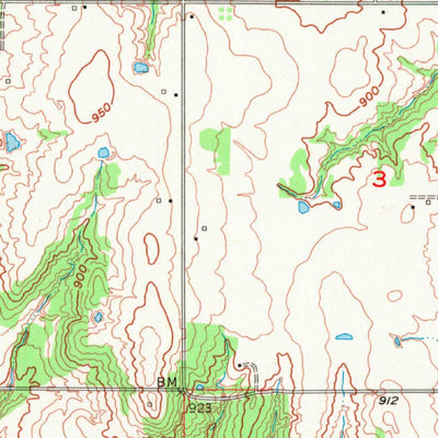 United States Geological Survey Sasakwa, OK (1958, 24000-Scale) digital map
