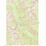United States Geological Survey Saska Peak, WA (1988, 24000-Scale) digital map