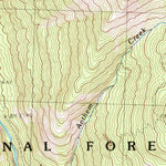 United States Geological Survey Saska Peak, WA (1988, 24000-Scale) digital map
