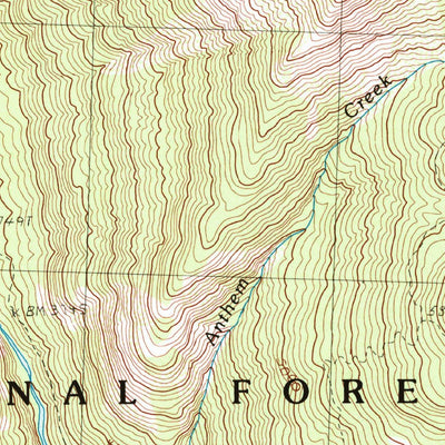 United States Geological Survey Saska Peak, WA (1988, 24000-Scale) digital map