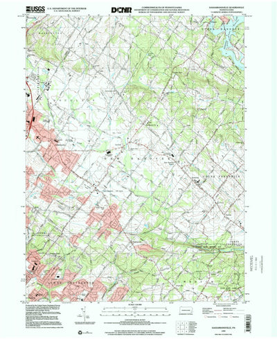 United States Geological Survey Sassamansville, PA (1999, 24000-Scale) digital map