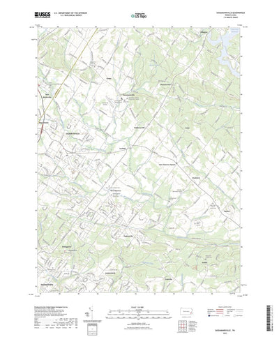 United States Geological Survey Sassamansville, PA (2023, 24000-Scale) digital map