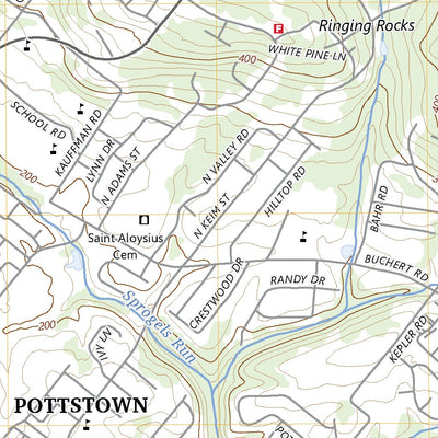 United States Geological Survey Sassamansville, PA (2023, 24000-Scale) digital map