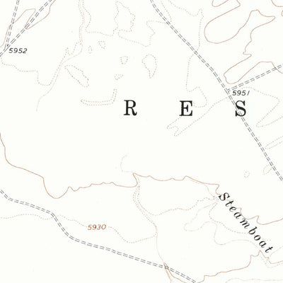 United States Geological Survey Satan Butte, AZ (1972, 24000-Scale) digital map
