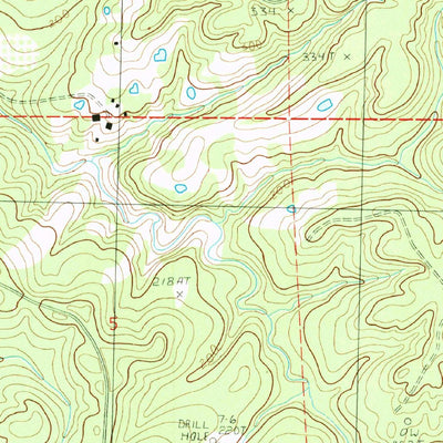 United States Geological Survey Satartia, MS (1988, 24000-Scale) digital map