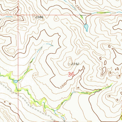 United States Geological Survey Sather Lake, ND (1972, 24000-Scale) digital map