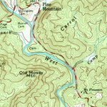 United States Geological Survey Satolah, GA-SC-NC (1961, 24000-Scale) digital map