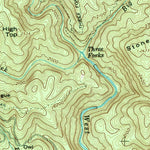 United States Geological Survey Satolah, GA-SC-NC (1961, 24000-Scale) digital map