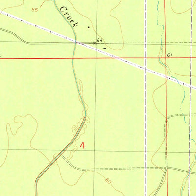 United States Geological Survey Satsuma, LA (1980, 24000-Scale) digital map