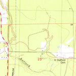 United States Geological Survey Satsuma, LA (1980, 24000-Scale) digital map