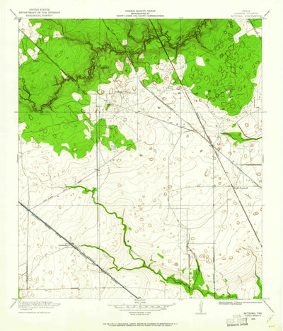 United States Geological Survey Satsuma, TX (1916, 24000-Scale) digital map