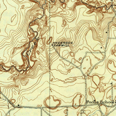 United States Geological Survey Satsuma, TX (1920, 31680-Scale) digital map