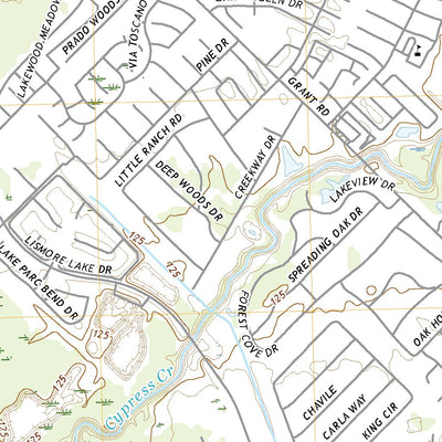 United States Geological Survey Satsuma, TX (2022, 24000-Scale) digital map