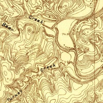 United States Geological Survey Sattler, TX (1925, 48000-Scale) digital map