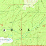 United States Geological Survey Sattley, CA (1981, 24000-Scale) digital map