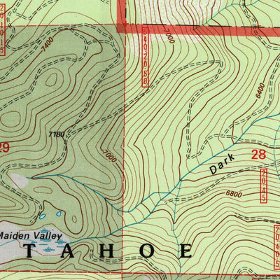 United States Geological Survey Sattley, CA (2000, 24000-Scale) digital map