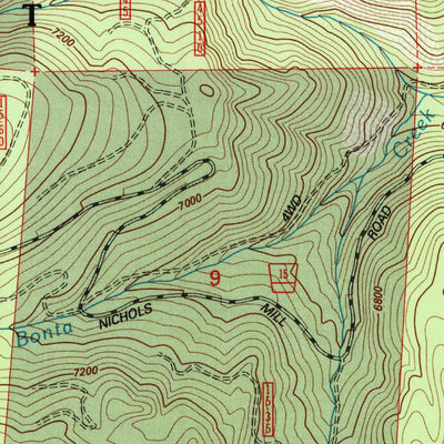 United States Geological Survey Sattley, CA (2000, 24000-Scale) digital map