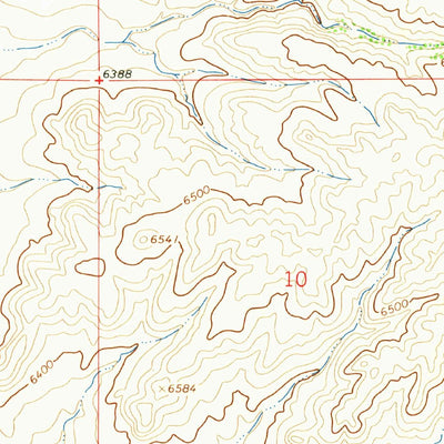 United States Geological Survey Sauble Circle Dot Ranch, NM (1965, 24000-Scale) digital map