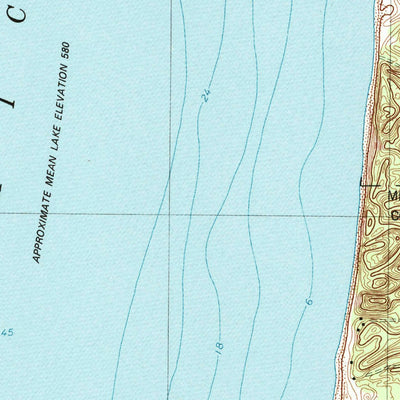 United States Geological Survey Saugatuck, MI (1981, 24000-Scale) digital map