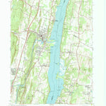 United States Geological Survey Saugerties, NY (1963, 24000-Scale) digital map