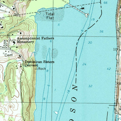 United States Geological Survey Saugerties, NY (1997, 24000-Scale) digital map