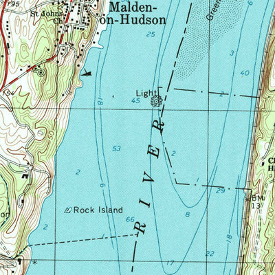 United States Geological Survey Saugerties, NY (1997, 24000-Scale) digital map