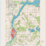United States Geological Survey Sauk City, WI (1975, 24000-Scale) digital map