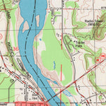 United States Geological Survey Sauk City, WI (1975, 24000-Scale) digital map