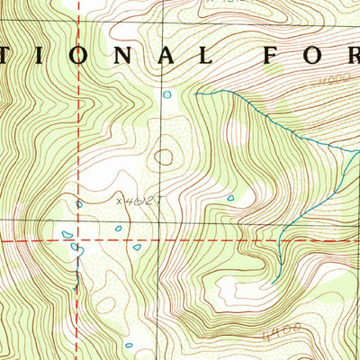 United States Geological Survey Sauk Mountain, WA (1989, 24000-Scale) digital map