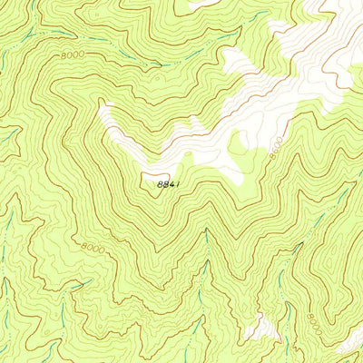 United States Geological Survey Saulsbury Basin, NV (1971, 24000-Scale) digital map
