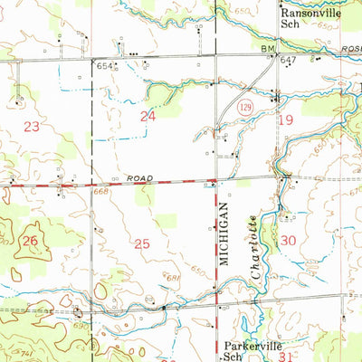 United States Geological Survey Sault Sainte Marie, MI (1951, 62500-Scale) digital map