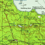 United States Geological Survey Sault Sainte Marie, MI (1958, 250000-Scale) digital map