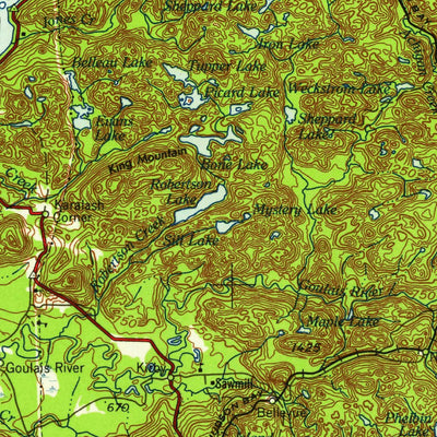 United States Geological Survey Sault Sainte Marie, MI (1958, 250000-Scale) digital map