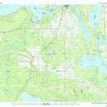 United States Geological Survey Sault Sainte Marie South, MI (1984, 100000-Scale) digital map