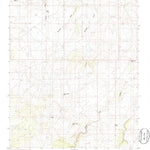 United States Geological Survey Saunders Draw, AZ (1986, 24000-Scale) digital map