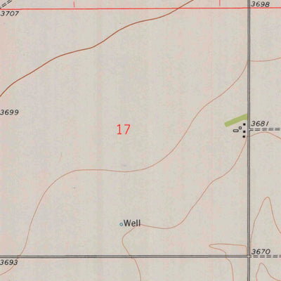 United States Geological Survey Saunders, KS-CO (1979, 24000-Scale) digital map