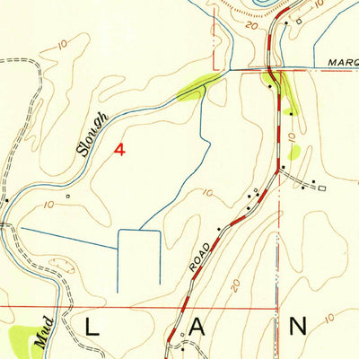 United States Geological Survey Sauvie Island, OR-WA (1954, 24000-Scale) digital map