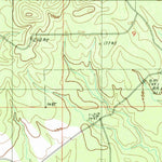 United States Geological Survey Savage Creek, LA (1985, 24000-Scale) digital map