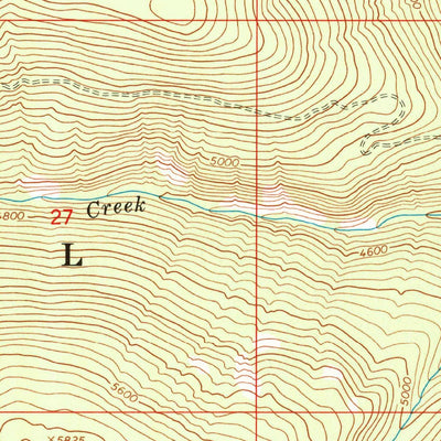 United States Geological Survey Savage Ridge, ID (1966, 24000-Scale) digital map