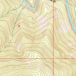 United States Geological Survey Savage Ridge, ID (1966, 24000-Scale) digital map