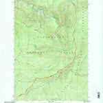 United States Geological Survey Savage Ridge, ID (1994, 24000-Scale) digital map