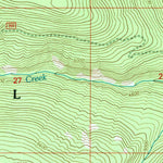 United States Geological Survey Savage Ridge, ID (1994, 24000-Scale) digital map