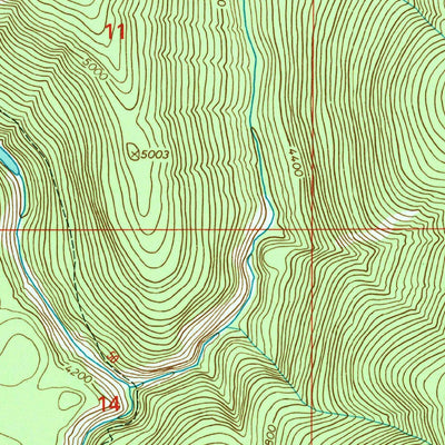 United States Geological Survey Savage Ridge, ID (1994, 24000-Scale) digital map