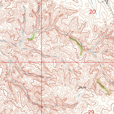 United States Geological Survey Savage SE, MT (1966, 24000-Scale) digital map